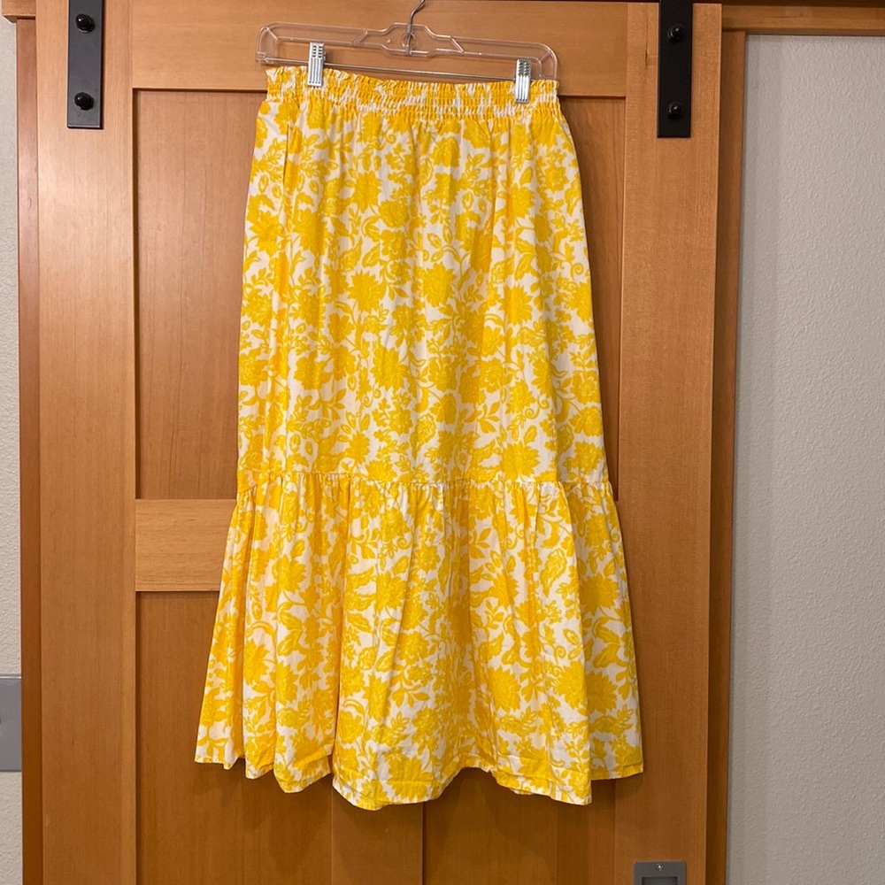 Flowy Floral Skirt